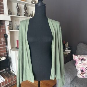 Cyrus Light Green Women's Cardigan